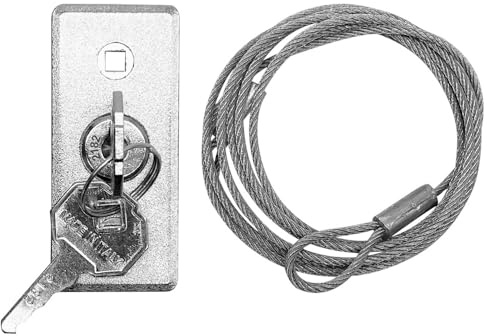 Dieffematic 122004/09 - Sblocco con Serratura Esterno Basculante Universale per Automatismi - Modello Basic