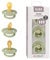 BIBS Try-it Colour 3 Pack Sage – Three Dummy Models (Colour, Colour with Symmetrical Teat and Colour with Anatomical Teat) Latex