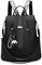 Eshow Rucksack Geldbörse für Frauen Nylon Damen Rucksack Laptop Rucksäcke Mode Frauen Rucksack Handtasche Geldbörse für Schule Arbeit …, Schwarz-123, Small, Classic