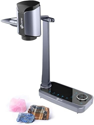 JOYUSING V1X-4K 4K Ultra HD 13.0MP Dokumentenkamera, 12-facher optischer Zoom & 10-facher Digitalzoom-Visualiser, kompatibel mit Windows, Mac