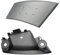 ZEALfix Couvercle de poignée de porte intérieure et support compatible avec Peugeot 107 Aygo Citroën C1 2005-2009 côté conducteur droit 746420H010 746460h010