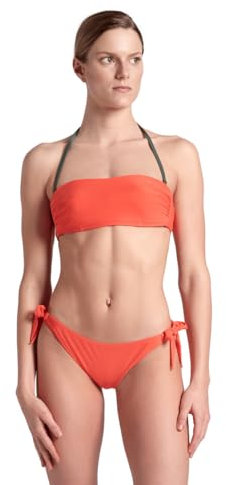 Arena Damen Women's Pro_File Bandeau Bikini, Calypso Coral-sage, M EU