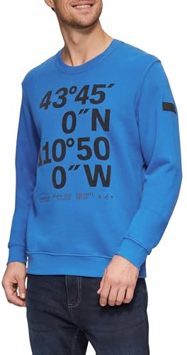 s.Oliver Sweatshirt mit Flock-Print