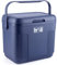 Trail 22L Cool Box with Ice Freezer Blocks, Insulated Hard Cooler for Hot Cold Food Drink, Picnic Camping Beach Festival BBQs, Food Safe BPA HDPE Free Liner, 48hr Cooling Time (W42cm x D29cm x H37cm)