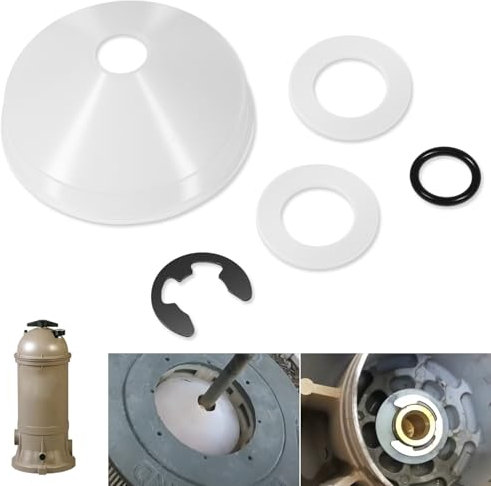 CX900DA Knauf-Set Ersatzteil passend für Hayward Star Clear Plus Kartuschenfilter C751, C7512, C900, C9002, C9002S, C1200, C12002, C12002S, C1750, C17502, C17502S, C1900, C2 002 Kartusche Filterteile