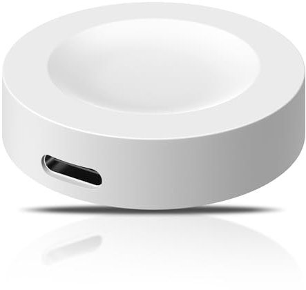 Chargeur Magnétique USB C Compatible avec Huawei Watch GT4/GT3 Pro/GT2 Pro/Watch 4/3/Ultimate/GT Runner, Station de Charge Portable (Blanc)