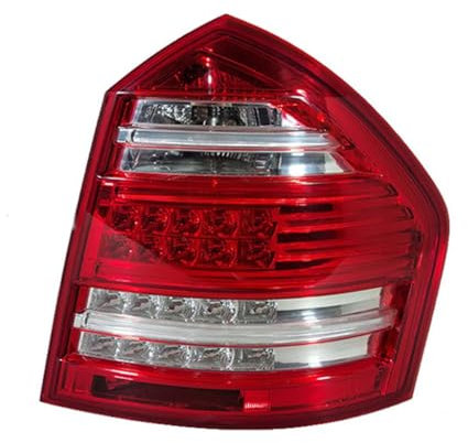 LJWAN Autorücklichter für Benz W164 GL450, Heckstoßstange Rücklicht Bremslicht Warnung Blinker Auto-Zubehör Auto-Rücklicht Rücklichtbaugruppe,Right