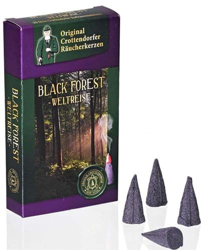 Rudolphs Schatzkiste Räucherkerzen Black Forest BxHxT 6x11x2cm NEU Duftkerze Räucherstab Rauchen Rauchfigur Rauchmann Räuchermann Smoker Räucherfigur Rauchfigur Räuchermann