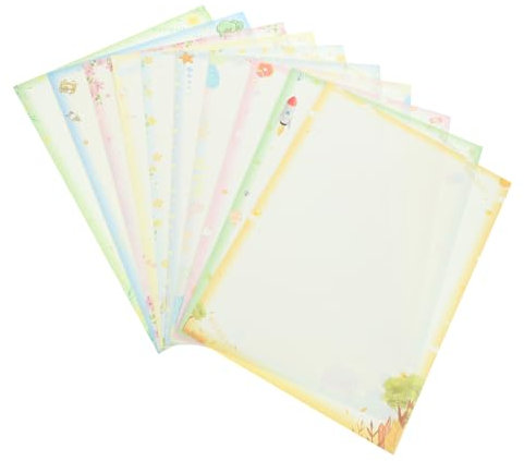 HOODANCOS 50er-pack Kreatives Dekoratives Druckerpapier Dickes A4-malpapier Vielseitige Druckblätter