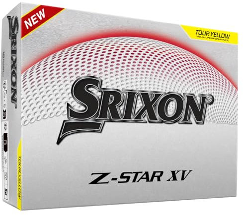 Srixon Z-Star XV Golfbälle, Z-Star XV 9, Tour Yellow