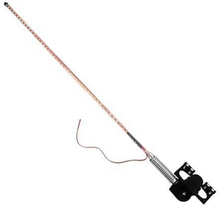 Lumières De Fouet D'antenne, Fouets D'antenne Éclairés, Lumières D'antenne Résistantes a-ux Intempéries, Lumières De Fouet RVB Colorées De Voiture, Décoration De Lumière D'antenne De Voiture 12-24 V