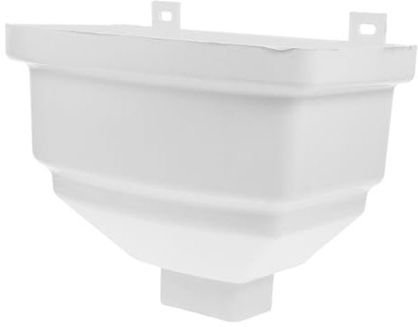Abaodam Vinyl-dachrinnen-abfluss-Filter Für Schuppen-fallrohr-wassersammlung-System Mit Trichter-Adapter Für Regenwasser-abfluss-behälter