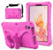 Custodia per tablet PC Custodia Compatibile con Lenovo Tab M8 TB-8705N 8.0, Cover Protettiva Leggera Antiurto Copertura Completa Adatta ai Bambini con Tracolla Custodia a Farfalla Compatible with Bam