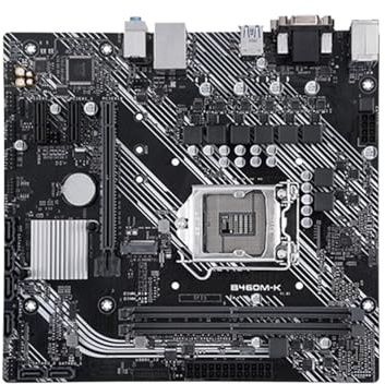 For B460M-K Motherboard 64GB USB3.2 USB2.0 VGA DVI LGA 1200 DDR4 ATX B460 Mainboard