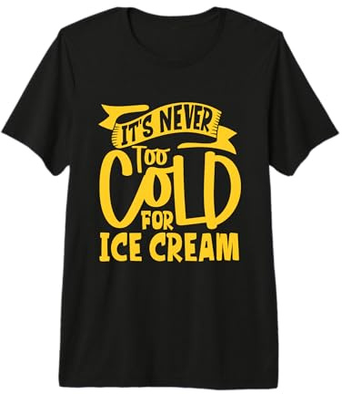 Ice Cream Lover Funny Ice I Love Ice Cream Premium T-Shirt