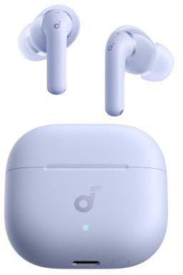 soundcore 2026 New P42i by Anker Adaptive Noise Cancelling Wireless Earbuds | ANC for Daily Noise and Live Events, Upgrade from P40i, Hi-Res Audio with LDAC, 56H Playtime, Wireless Charging, IP55(Purple)