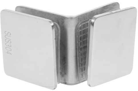 Pince de Fixation pour Garde-corps en Verre 90° Acier Inoxydable 304