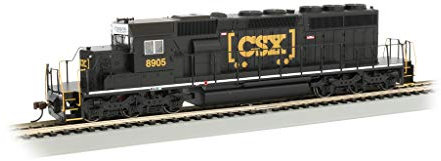 Bachmann Spur H0 - Bachmann Diesellok SD40-2 CSX mit DCC, Modellbahn, Modell Train, Spielzeugfahrzeug, Realistisch, Kinder (Jungen und Mädchen), Unisex