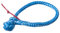 New Marine Manille en Dyneema - 3 mm - Bleu - Charge de rupture : 900 kg