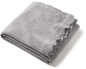 State Cashmere 100% Cashmere Unisex Baby Blanket 30x40