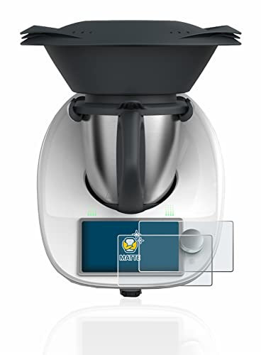 BROTECT Entspiegelungs-Schutzfolie für Vorwerk Thermomix TM6 (2 Stück) Matte Displayschutz-Folie, Anti-Reflex, Anti-Fingerprint