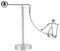 KEYREN Metall Balance Pendel Skifahren Iron Man Ornament rotierenden Tumbler exotische Home Craft Gadget zarte Geschenk
