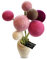 Én Gry & Sif 7 Filzblumen - Kleiner Blumengruß - Blumenstrauß - Muttertag - handgemacht (Rose)