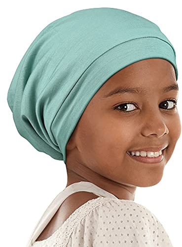 Kinder-Haarhauben für schwarze Mädchen, Zöpfe, natürliche lockige, krauses Haarpflege, Abdeckkappe, verstellbar