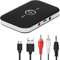 Adaptateur Bluetooth 5.0 Récepteur Transmetteur 2 en 1 avec Sortie 3,5mm et RCA pour Voiture, Système Stéréo Domestique
