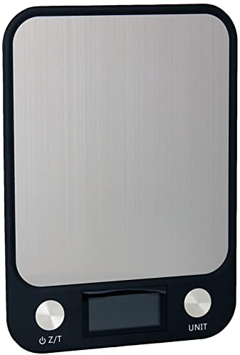 SARO Küchenwaage digital Edelstahl Platte 5kg 4797