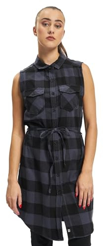Brandit Gracey Sleeveless Longshirt Frauen Top rot/schwarz Basics