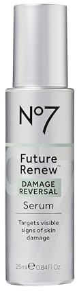 No7 Future Renew Damage Reversal Anti Aging Serum for Face - Face Serum for Women with Peptides to Support Skin Repair - Helps Reduce Fine Lines, Wrinkles, Dryness & Uneven Tone (0.84 Fl oz)