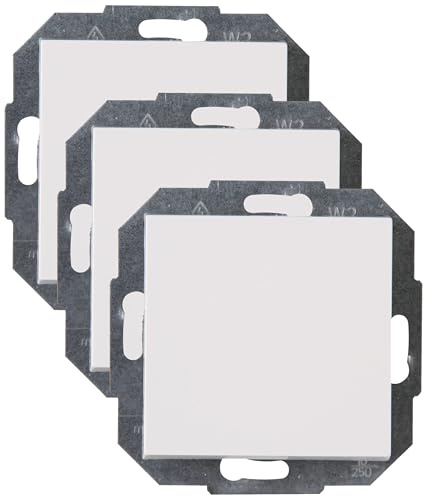 Kopp 587629085 Athenis Universalschalter, 1 Stück, rein-weiß (Packung mit 3)