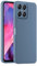 HULLIN Custodia per Telefono in Silicone Colorato, Adatta per HONOR X8 (4G) (6.7) - Grigio lavanda