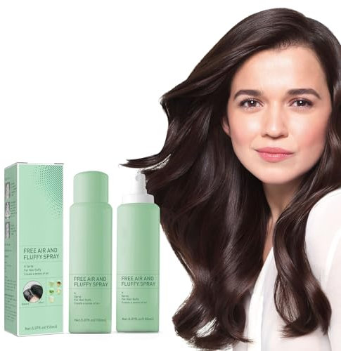 Spray Volumen, Spray Esponjoso para Control de Aceite, Spray para Espesar el Cabello, Tratamiento Hidratante para el Pelo en Spray sin Aclarado, Textura Voluminizadora para Cabello Esponjoso