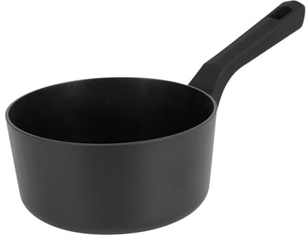 Sitram 714181 Casserole Aluminium PURE Noir Ø 20 cm H 9,5 cm - Revêtement anti-adhésif Whitford Xylan 2 couches sans PFOA, Manche thermorésistant soft touch - Tous feux sauf induction