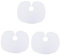 Friseurwerkzeuge, 3 Stück Speedy Dry Whiting Color Depositing Shampoo Haarfarbshampoo Barber Styling Cape Barber Tool Weiß