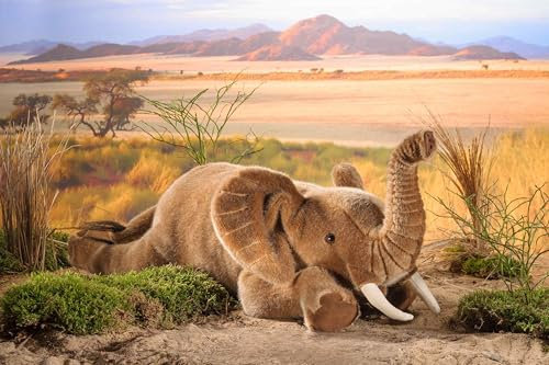 Kösener Elefant liegend 55 cm Stofftier Stoffelefant