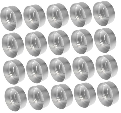 Hohopeti 50stücke Teelichthülle Kerzenbecher-etui Kerzenbecher Kerzenetui Kerzendose Aus Hochwertigem Material Für Diy Kerzenhalter Multifunktionales Design Ohne Schwarzen Rauch Für Hochzei