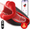 Tagnaff Neu Masturbieren für Männer Vibratorensets Masturbator, 9x9 Klopfen-Lecken-Vibration Sex Spielzeug für die Männer Taschenmuschi Penis Vibrator Eichel Sexspielzeug Solo Masturbatoren mit App