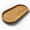 EKFJAELL dekoratives Holztablett, perfekt zum Servieren, Dekorieren und Präsentieren - Deko Tablett länglich, Tischdeko Holz, Servierplatte Holz, Serviertablett Holz (Eiche, 250x120x15 mm)