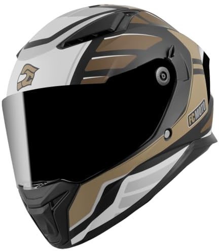 FC-Moto FF130SV Cavion Helm, schwarz matt/braun, S