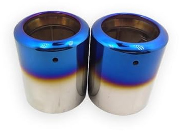 Endrohre Für Ford Für Kuga 2013-2020 Endrohr Schalldämpfer Spitze Auto Zubehör Auto Styling 2019 2018 2 Stück Edelstahl Auspuffrohr Schalldämpfer Auspuff Blende(2 pieces1)