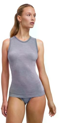 Falke Women's Wool-Tech Light Sleeveless Sports Functional Shirt Thermoregulating for Hot and Cold Weather Breathable Climate-Regulating Odour-Neutralising Wool Functional Yarn 1 piece