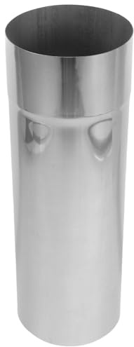 TOYZFRIENDY Conduit de Cheminée en Acier Inoxydable Épais 30 CM Kit de Tuyau pour Poêle à Bois Rural Tube de Ventilation Résistant Haute Température Accessoire de Cheminée pour Chauffage