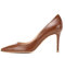 EDEFS Damen Spitz Pumps Middle Absatz Pointed Toe Klassische Schuhe Braun Größe EU35