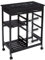 Atmosphera Desserte de Cuisine Gustaf - H. 61 cm - Noir