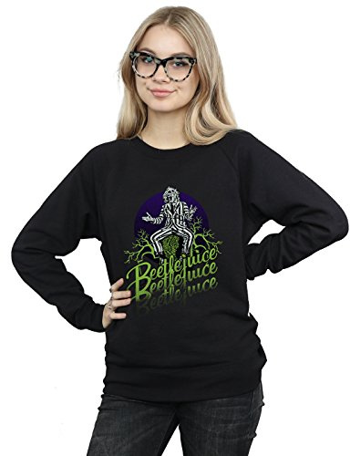 Absolute Cult Beetlejuice Women's Faded Pose Sweatshirt