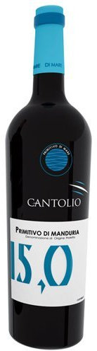 Cantolio Primitivo di Manduria '15 DI MARE' DOP, 750 ml