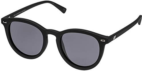Le Specs Unisex Feuerstarter, Schwarz (Schwarzer Gummi/Rauch), Einheitsgröße